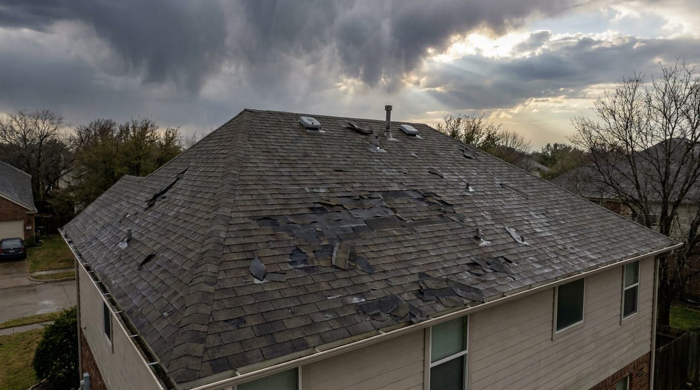 Storm & Hail Damage Roof Repair