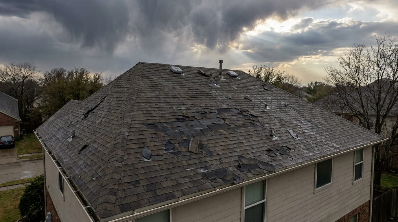 Storm & Hail Damage Roof Repair. Roof Restore Buddy